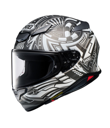 SHOEI NXR2 BEAUT TC-6 ΚΡΑΝΟΣ ΜΗΧΑΝΗΣ FULL FACE BLACK WHITE 