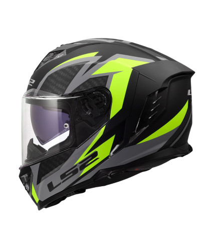 LS2 STORM III FF818 ΚΡΑΝΟΣ FULL FACE MATT DYNAMO FLUO GREY