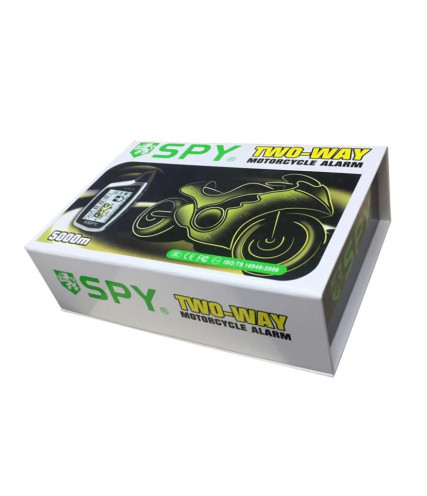 SPY TWO WAY ΣΥΝΑΓΕΡΜΟΣ MOTO ΑΜΦΙΔΡΟΜΟΣ 5000M ΜΕ ΤΗΛΕΕΙΔΟΠΟΙΗΣΗ ΚΑΙ ΠΕΡΙΜΕΤΡΙΚΟ