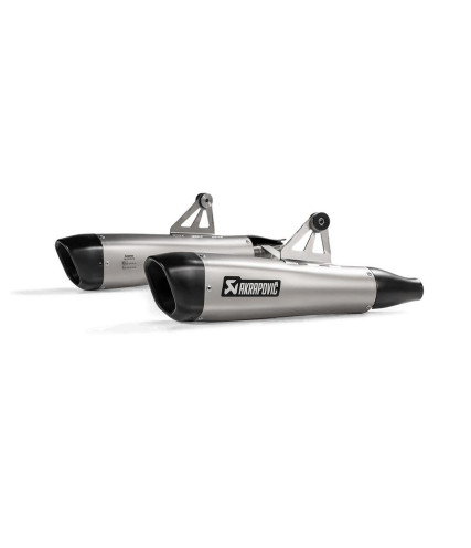 AKRAPOVIC ΕΞΑΤΜΙΣΗ TRIUMPH BONEVILLE T100 17-20 / BONEVILLE T120 16-20 STREET LEGAL