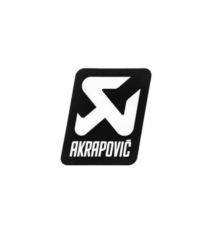 ΑΥΤΟΚΟΛΛΗΤΟ AKRAPOVIC 45X60MM BLACK