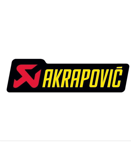 ΑΥΤΟΚΟΛΛΗΤΟ AKRAPOVIC 100X34.5MM