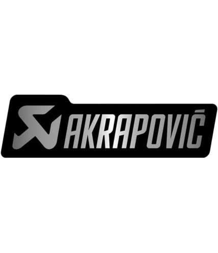 ΑΥΤΟΚΟΛΛΗΤΟ AKRAPOVIC 135X40MM BLACK
