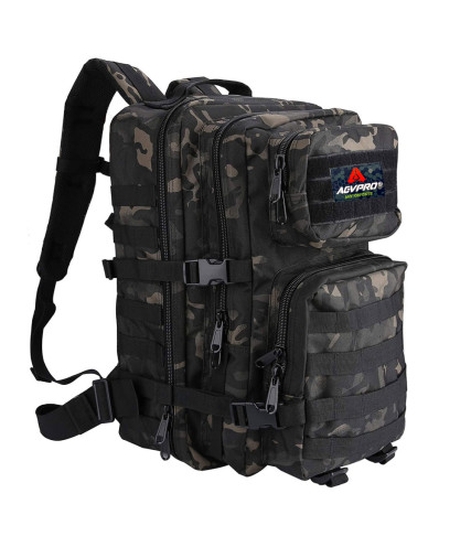 AGVPRO GVR23780 TACTICAL ΣΑΚΙΔΙΟ ΠΛΑΤΗΣ 45L CAMO GREEN 