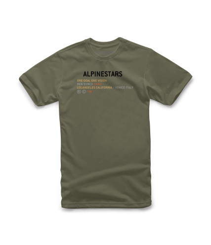 T-SHIRT ALPINESTARS QUEST ΧΑΚΙ 