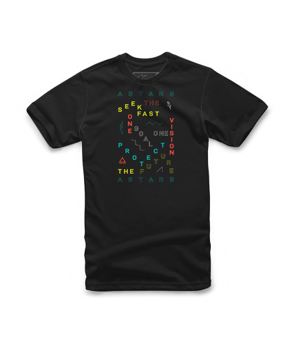 ALPINESTARS SCATTER T-SHIRT  ΜΑΥΡΟ
