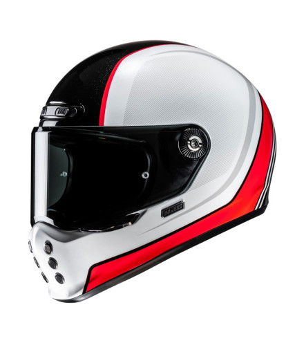 HJC V10 MC1 ΚΡΑΝΟΣ FULL FACE HODU WHITE RED BLACK