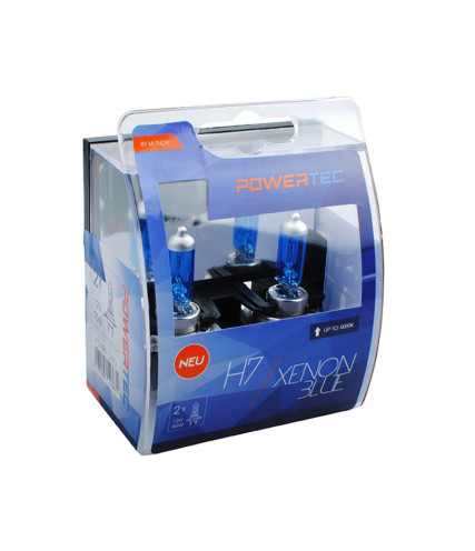 POWERTEC XENON BLUE H7 12V 55W PX26d 5.000K-6000K 2ΤΕΜ. M-TECH