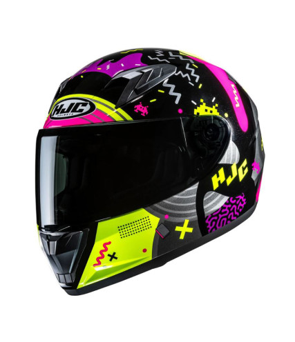 HJC Y10 MIKA MC3H ΠΑΙΔΙΚΟ ΚΡΑΝΟΣ ΜΗΧΑΝΗΣ FULL FACE BLACK YELLOW