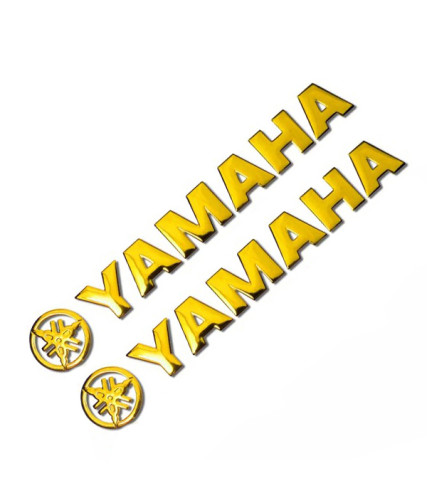 YAMAHA ΑΥΤΟΚΟΛΛΗΤΟ ΣΗΜΑ 3D 2 ΤΕΜ. ΧΡΥΣΟ 