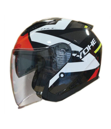 YOHE 868-2 ΚΡΑΝΟΣ ΜΗΧΑΝΗΣ JET GRAFITY RED WHITE YELLOW