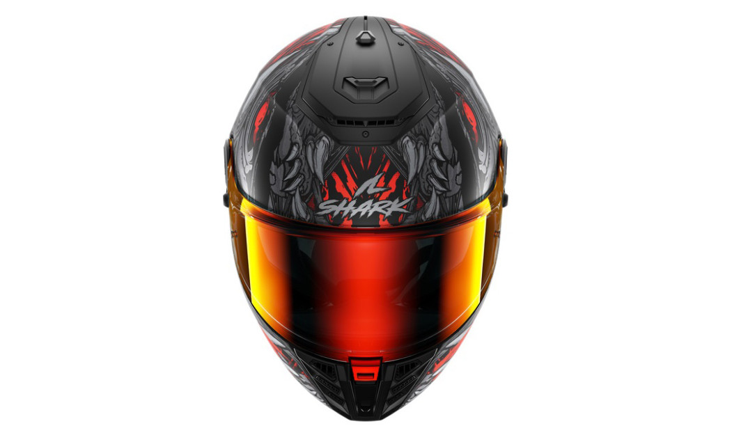SHARK SPARTAN RS SHAYTAN ΚΡΑΝΟΣ FULL FACE MATT BLACK RED