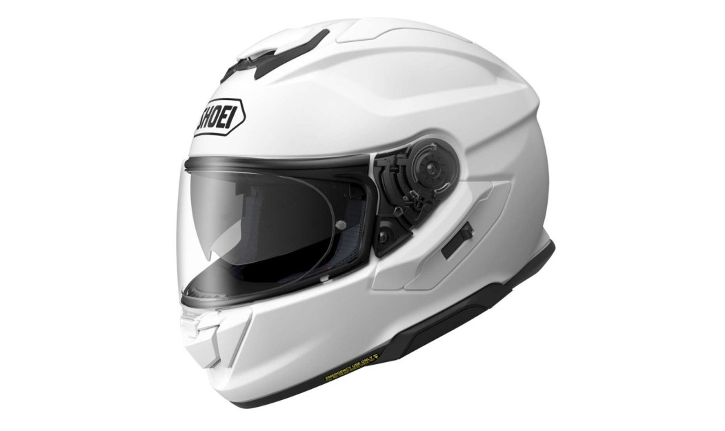 SHOEI GT-AIR 3 ΚΡΑΝΟΣ ΜΗΧΑΝΗΣ FULL FACE GLOSS WHITE SPORT TOURING