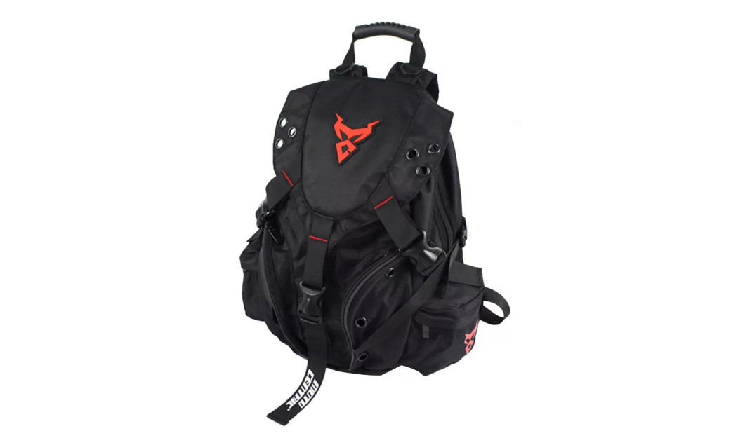 MOTOCENTRIC ΑΔΙΑΒΡΟΧΟ ΣΑΚΙΔΙΟ ΠΛΑΤΗΣ 48LT BLACK/ RED