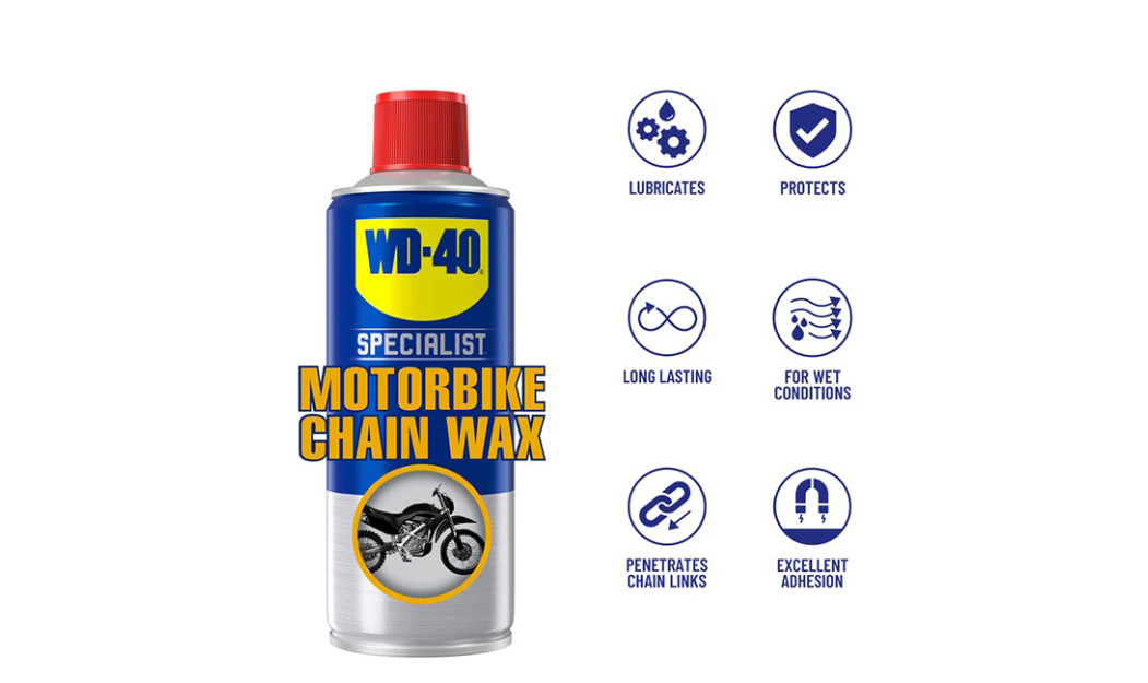 WD-40 MOTORBIKE CHAIN WAX ΛΙΠΑΝΤΙΚΟ ΑΛΥΣΙΔΑΣ ΜΟΤΟΣΥΚΛΕΤΑΣ 400ml