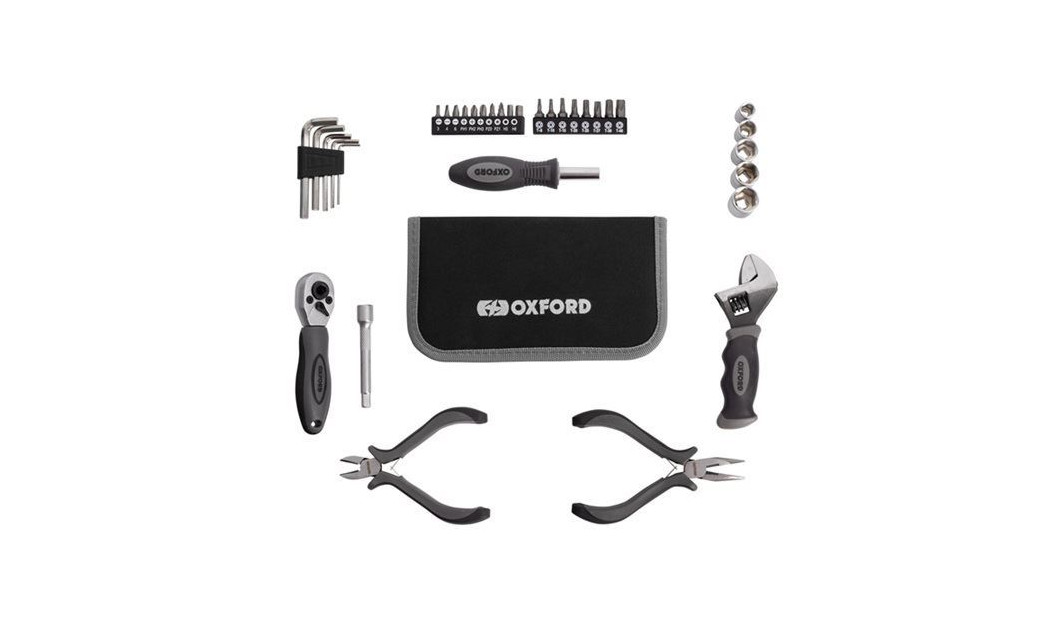 OXFORD TOOL KIT PRO ΣΕΤ ΕΡΓΑΛΕΙΩΝ ΜΟΤΟΣΥΚΛΕΤΑΣ 27 ΤΕΜ. OX770V2