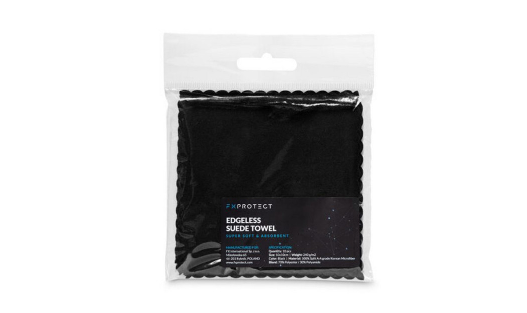FX PROTECT SUEDE ΣΟΥΕΤ ΠΑΝΑΚΙΑ 10X10CM 10ΤΕΜ. ΜΑΥΡΑ
