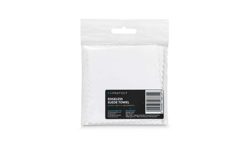 FX PROTECT SUEDE ΣΟΥΕΤ ΠΑΝΑΚΙΑ 10X10CM 10ΤΕΜ. ΛΕΥΚΑ