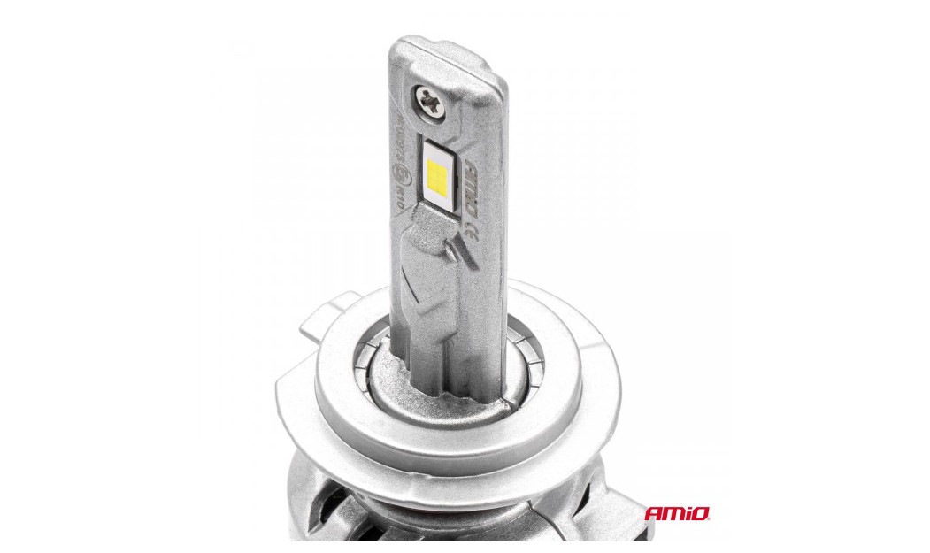 AMIO H7 X2 SERIES ΛΑΜΠΕΣ LED 10-16V 72W 6.500K 7920LM CANBUS (ΑΝΕΜΙΣΤΗΡΑΚΙ) 2ΤΕΜ.