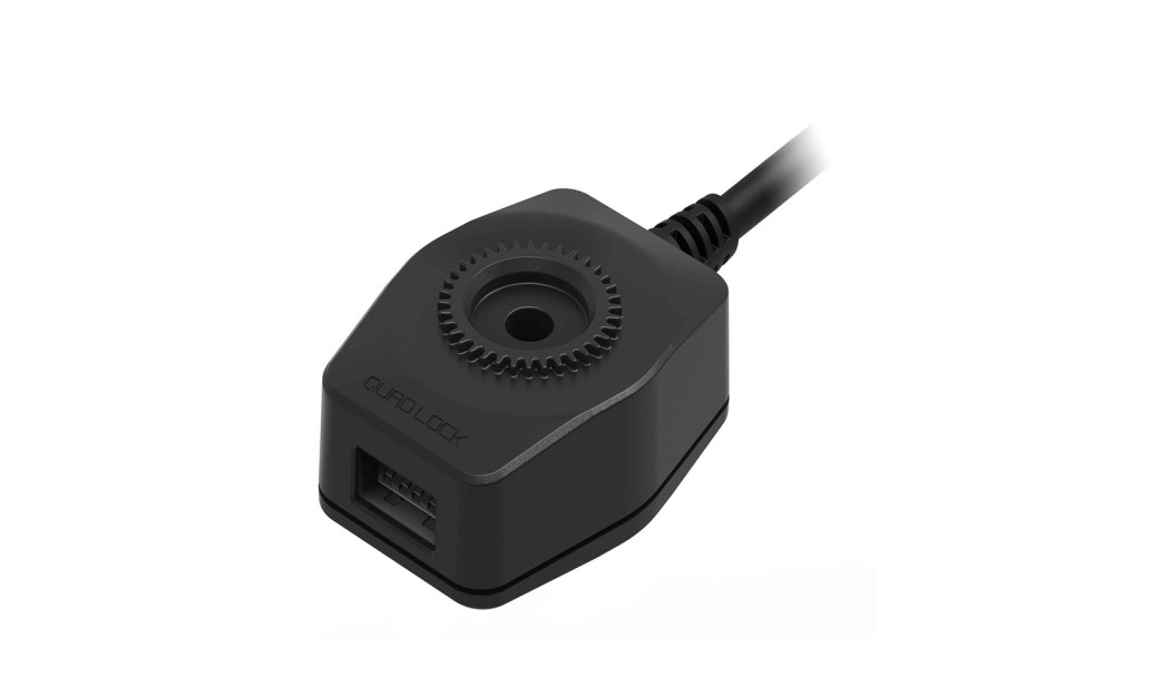 QUAD LOCK MOTORCYCLE USB CHARGER ΦΟΡΤΙΣΤΗΣ ΒΑΣΗΣ ΚΙΝΗΤΟΥ 