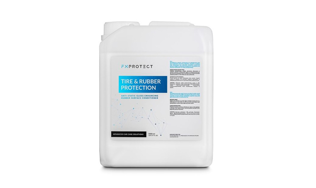 FX PROTECT TIRE & RUBBER PROTECTION ΣΥΝΤΗΡΙΤΙΚΟ ΓΙΑ ΛΑΣΤΙΧΑ & ΚΑΟΥΤΣΟΥΚ 5000ML