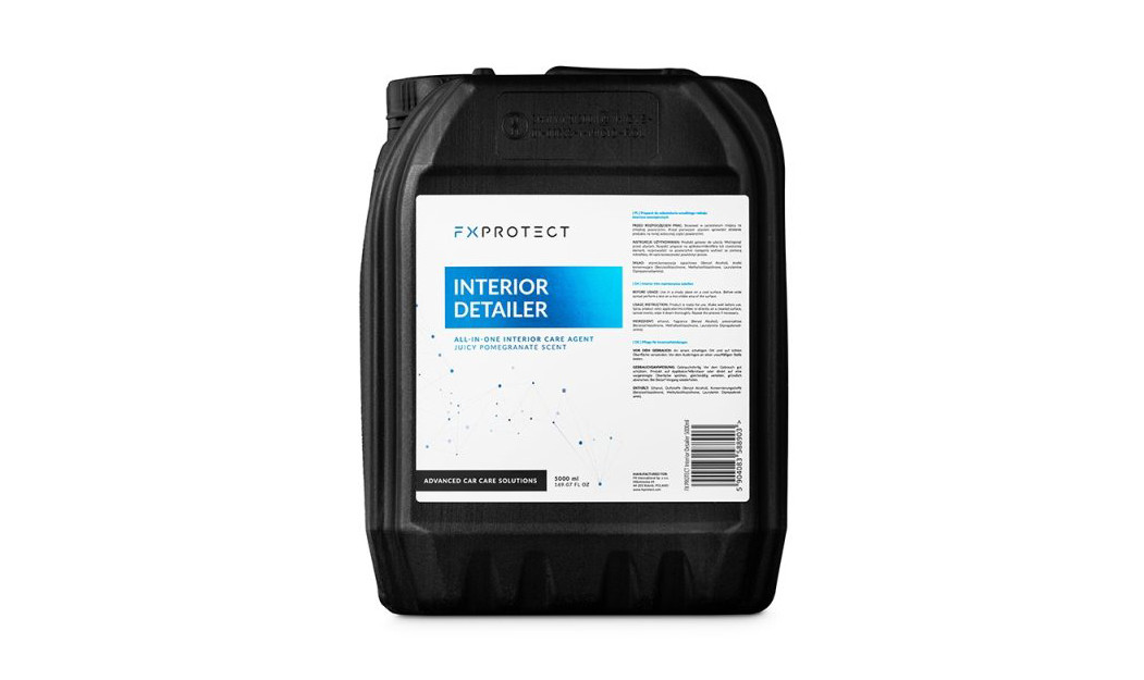 FX PROTECT INTERIOR DETAILER ΥΓΡΟ ΚΑΘΑΡΙΣΜΟΥ ΓΙΑ ΕΣΩΤΕΡΙΚΑ - ΠΛΑΣΤΙΚΑ 5000ML