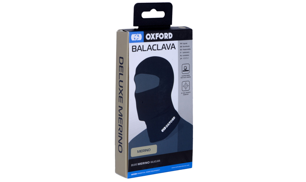 OXFORD DELUXE MERINO ΜΠΑΛΑΚΛΑΒΑ CA030 BLACK