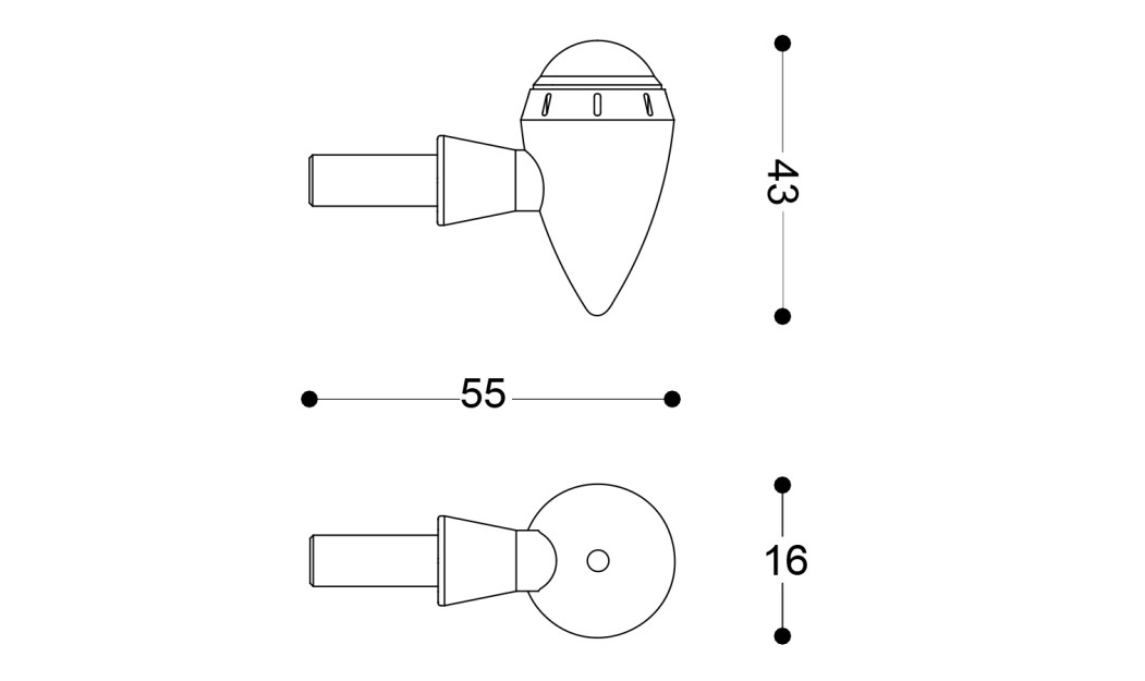 BARRACUDA ΦΛΑΣ ΜΗΧΑΝΗΣ ΖΕΥΓΟΣ S-LED B-LUX N1001-BSA ΑΣΗΜΙ
