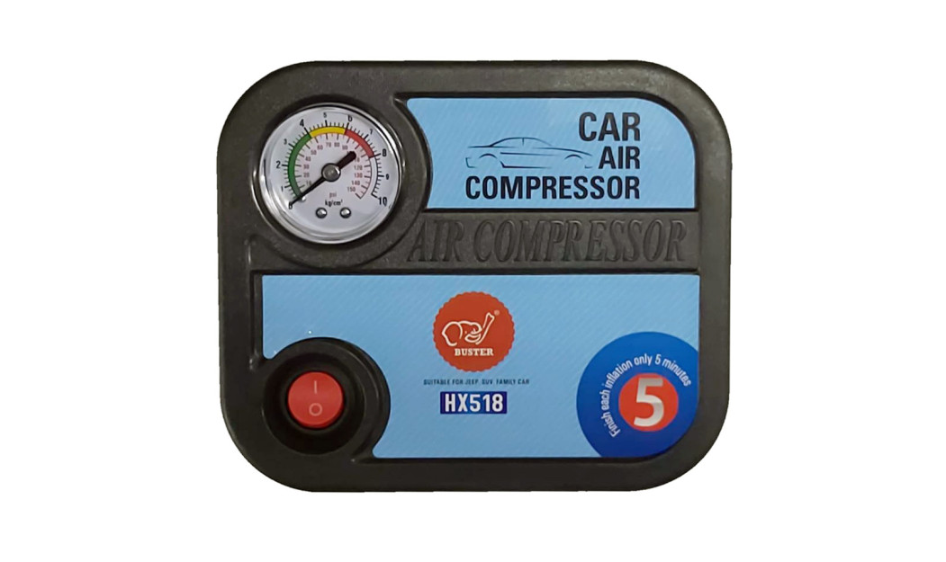 BUSTER HX518 ΚΟΜΠΡΕΣΕΡ ΑΕΡΟΣ 12V 150 PSI 