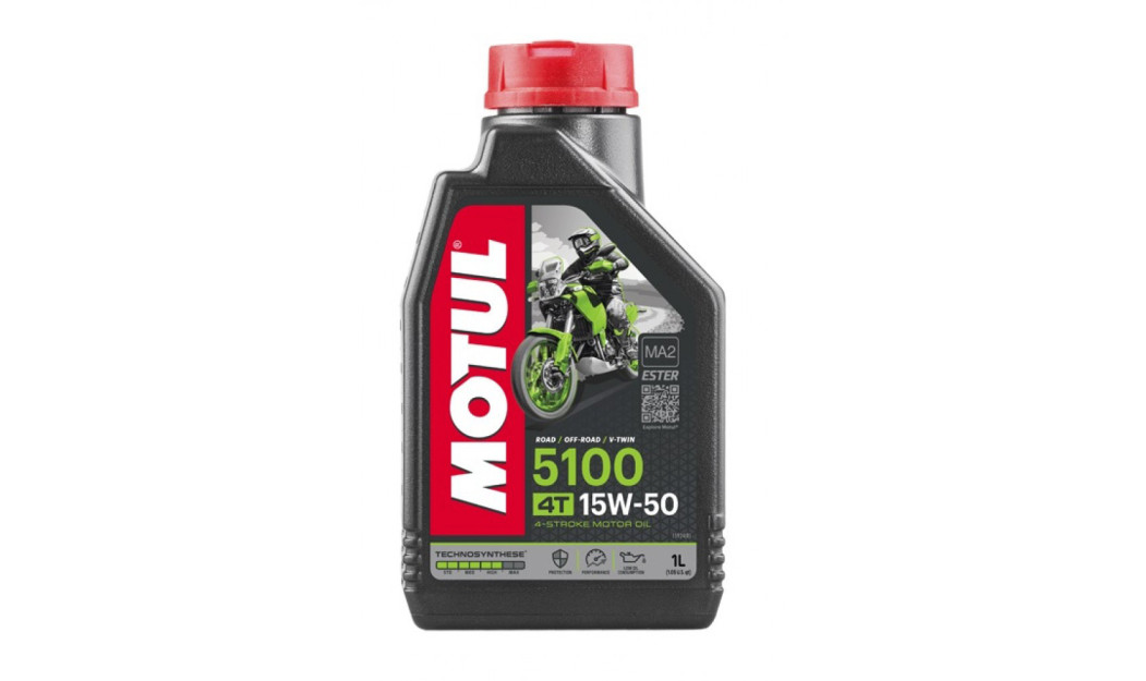 MOTUL ΛΑΔΙ ΚΙΝΗΤΗΡΑ 5100 4T MA2 15W50 1L