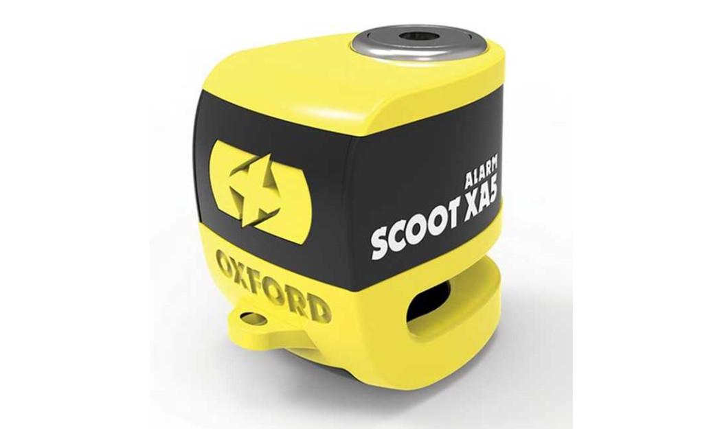 OXFORD XA5 DISC LOCK KΛΕΙΔΑΡΙΑ ΔΙΣΚΟΦΡΕΝΟΥ ME ΣΥΝΑΓΕΡΜΟ LK213 YELLOW/BLACK