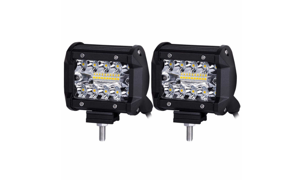 ΠΡΟΒΟΛΑΚΙΑ ΜΗΧΑΝΗΣ ΖΕΥΓΟΣ 20 CREE LED 60W WATERPROOF IP67 OEM
