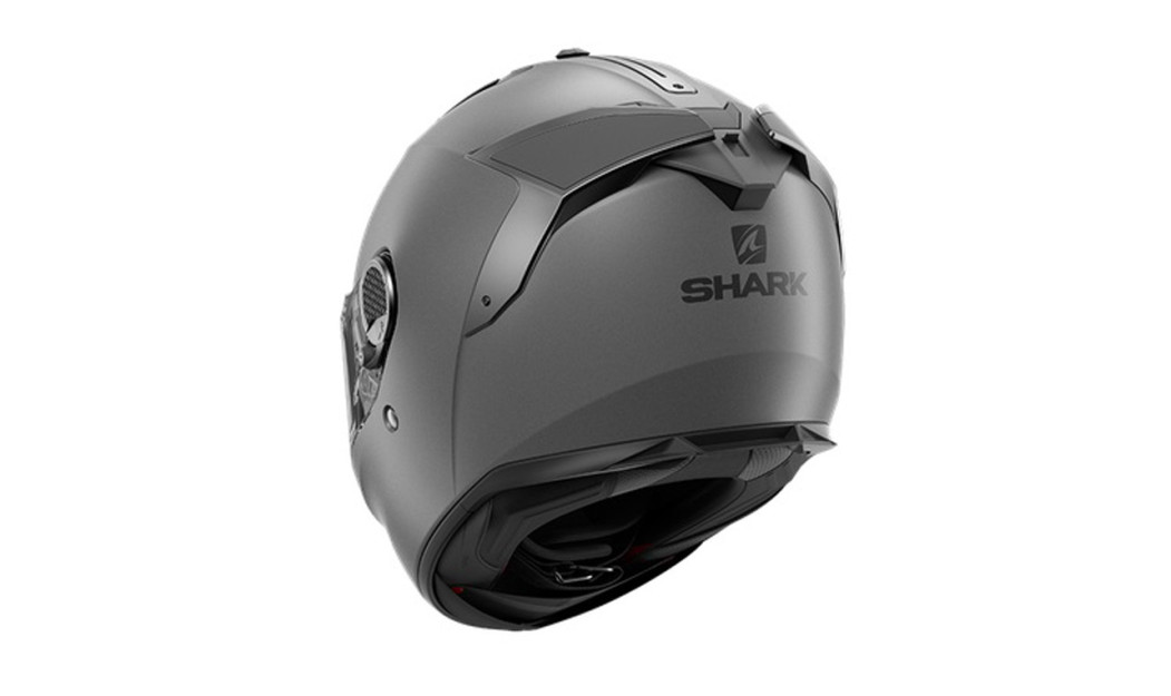 SHARK SPARTAN GT ΚΡΑΝΟΣ FULL FACE BLANK MAT ANTHRACITE