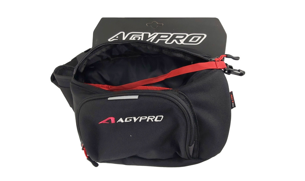 AGVPRO WST-600 ΤΣΑΝΤΑΚΙ ΜΕΣΗΣ BLACK