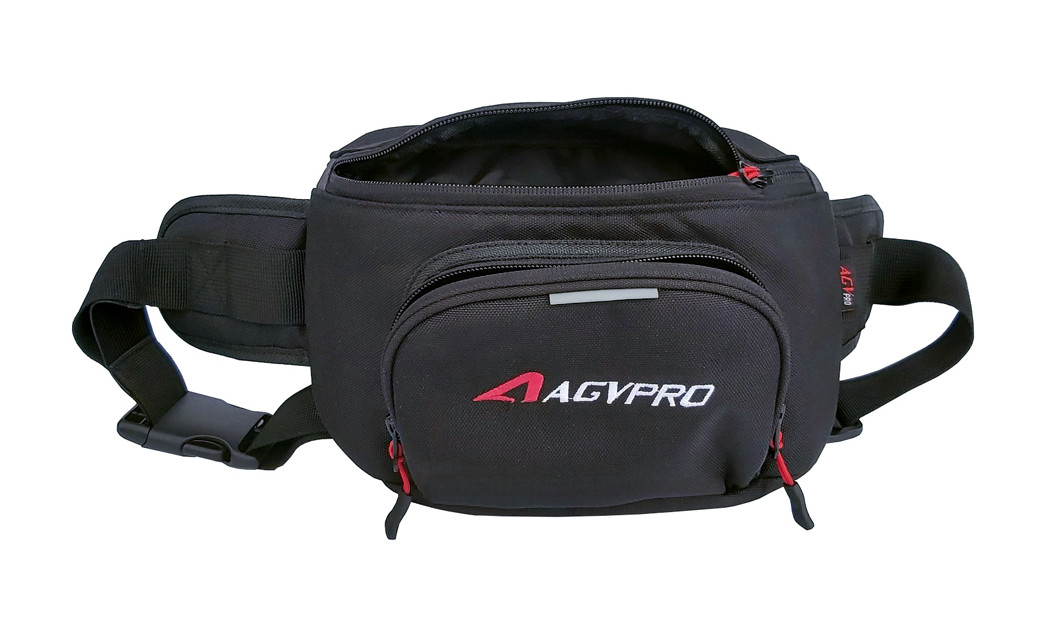 AGVPRO WST-600 ΤΣΑΝΤΑΚΙ ΜΕΣΗΣ BLACK