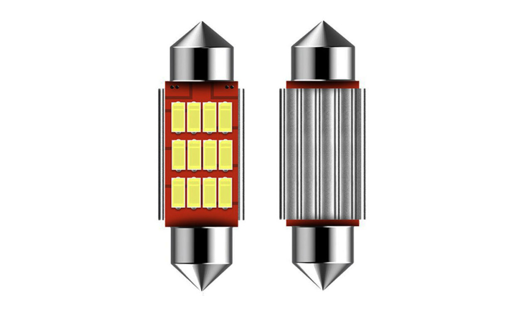 ΛΑΜΠΑ LED ΠΛΑΦΟΝΙΕΡΑΣ  12V 41MM CANBUS 2TEM