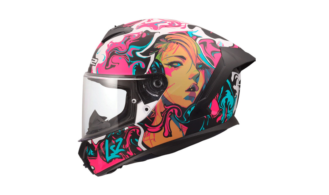 LS2 RAPID III FF820 CYBERG ΚΡΑΝΟΣ FULL FACE MATT PINK