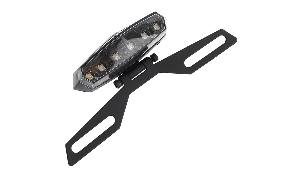 UNIVERSAL ΜΑΧ-120 ΠΙΣΩ ΦΑΝΑΡΙ ΜΗΧΑΝΗΣ LED & ΒΑΣΗ ΦΛΑΣ 