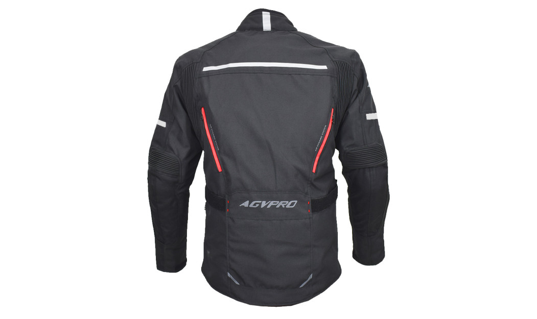 AGVPRO TORNADO DRY-TEX ΜΠΟΥΦΑΝ ΜΗΧΑΝΗΣ 3/4 ΜΑΥΡΟ 
