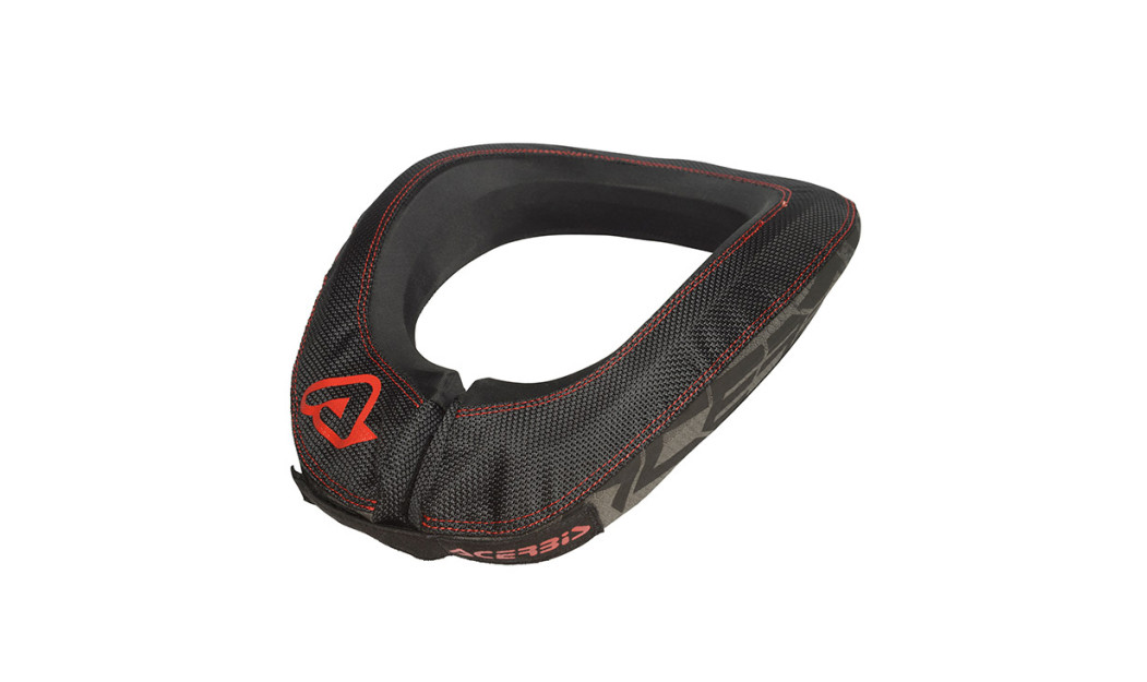 ACERBIS X-ROUND COLLAR ADULT ΚΟΛΑΡΟ ΠΡΟΣΤΑΣΙΑΣ ΛΑΙΜΟΥ  BLACK/ RED