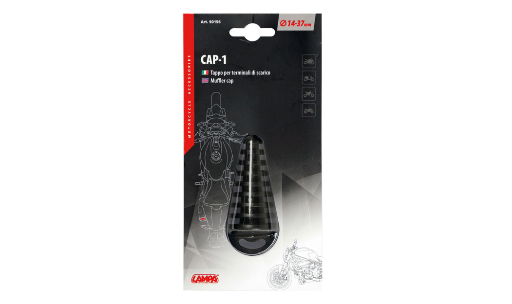 ΤΑΠΑ ΕΞΑΤΜΙΣΗΣ LAMPA 90156 Ø 14-37 mm