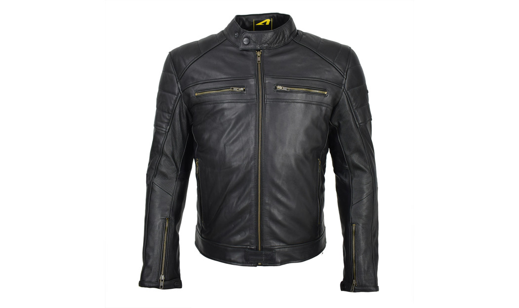 AGVPRO CITY RIDER ΜΠΟΥΦΑΝ ΜΗΧΑΝΗΣ ΔΕΡΜΑΤΙΝΟ ΜΑΥΡΟ