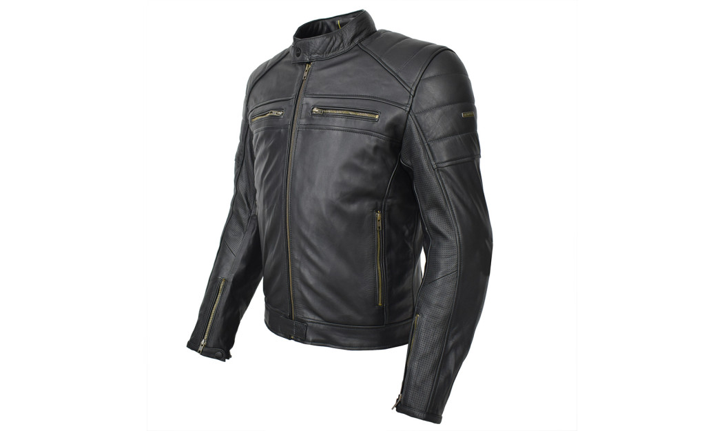AGVPRO CITY RIDER ΜΠΟΥΦΑΝ ΜΗΧΑΝΗΣ ΔΕΡΜΑΤΙΝΟ ΜΑΥΡΟ
