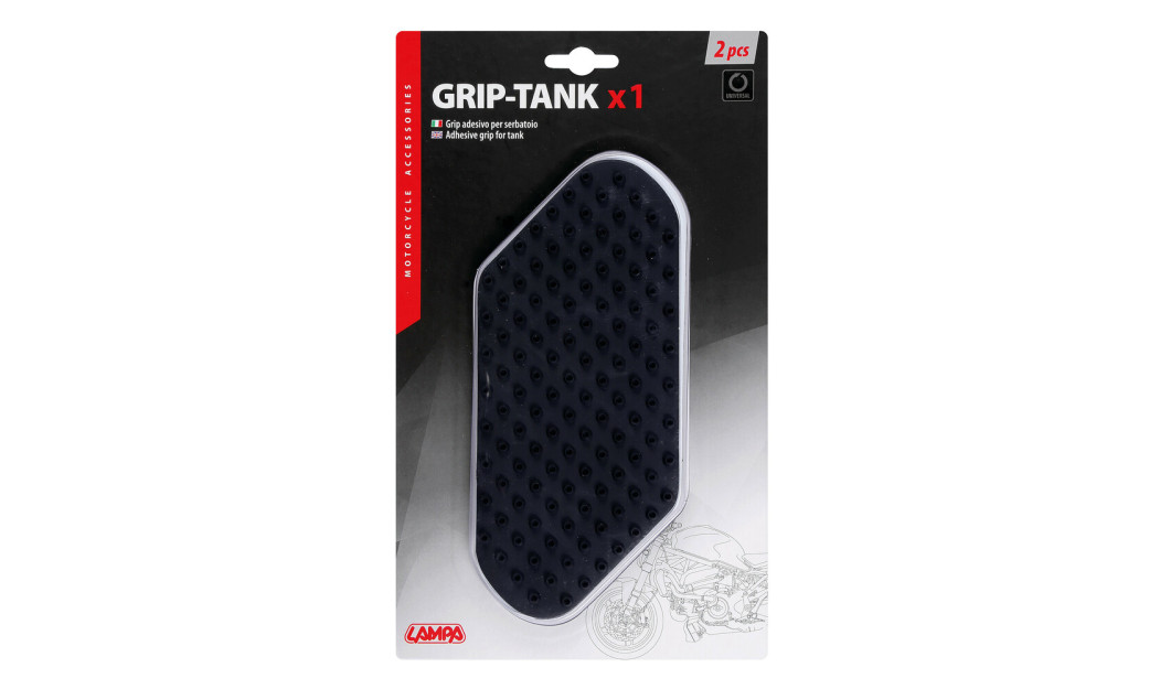 LAMPA GRIP-TANK X1 ΠΡΟΣΤΑΤΕΥΤΙΚΟ ΑΥΤΟΚΟΛΛΗΤΟ ΡΕΖΕΡΒΟΥΑΡ 220X100MM 2ΤΕΜ. BLACK 