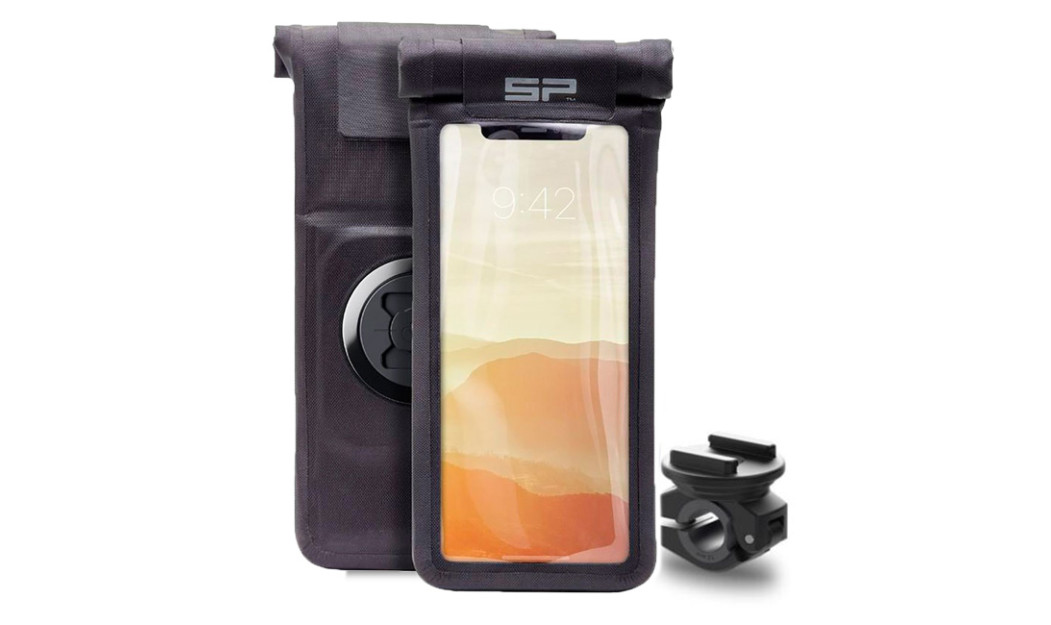 SP CONNECT UNIVERSAL COVER MIRROR BUNDLE LT ΒΑΣΗ ΚΑΘΡΕΠΤΗ ΚΑΙ AΔΙΑΒΡΟΧΗ ΘΗΚΗ LARGE