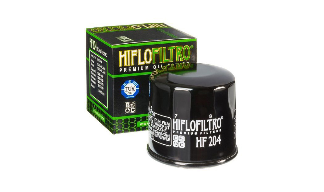 HIFLOFILTRO HF204 ΦΙΛΤΡΟ ΛΑΔΙΟΥ HONDA/ YAMAHA / TRIUMPH/ KAWASAKI 
