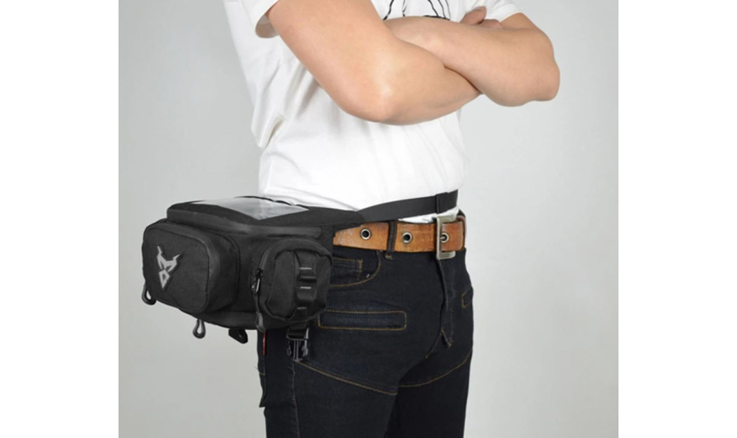 ΜΠΡΟΣΤΙΝΟ ΤΣΑΝΤΑΚΙ ΜΗΧΑΝΗΣ ΚΑΙ ΜΕΣΗΣ MOTOCENTRIC BLACK K-5-A 4.7LT