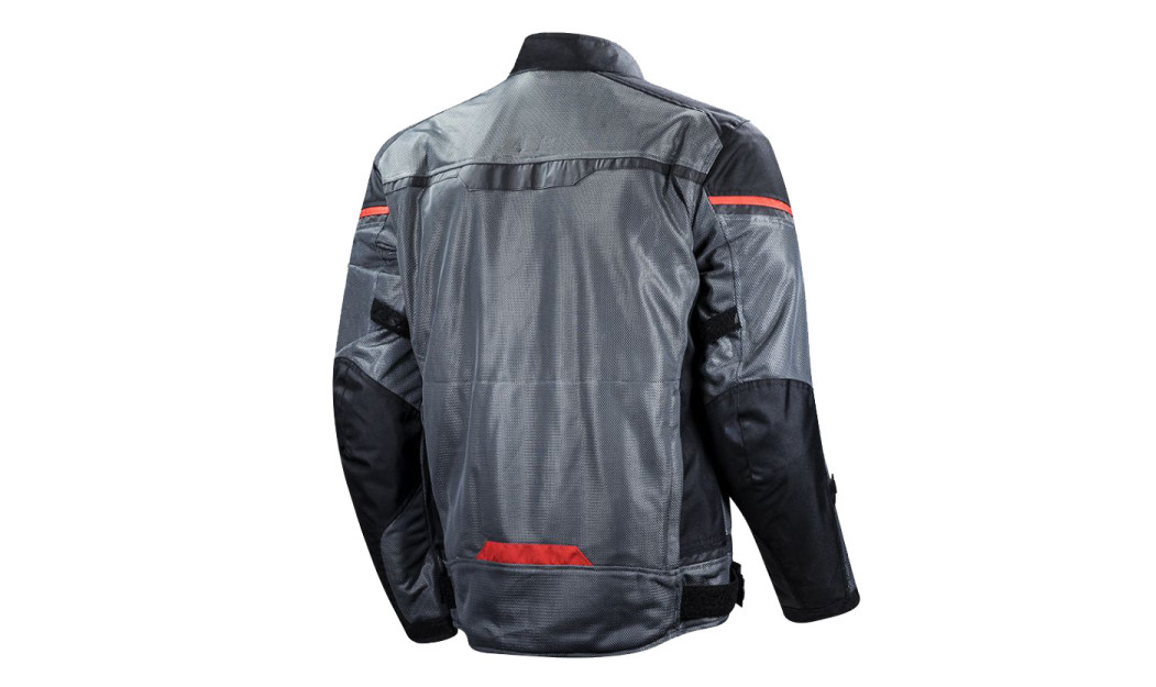 ΚΑΛΟΚΑΙΡΙΝΟ ΜΠΟΥΦΑΝ ΜΗΧΑΝΗΣ LS2 RIVA BLACK DARK GREY RED MESH FABRIC/ 600D 23T POLYESTER