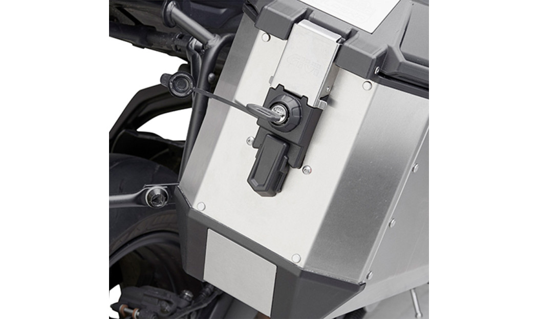 ΠΛΑΪΝΕΣ ΒΑΛΙΤΣΕΣ ΜΗΧΑΝΗΣ ΑΛΟΥΜΙΝΙΟΥ GIVI ALASKA TRΕKKER 36LT MONOKEY ΑΣΗΜΙ