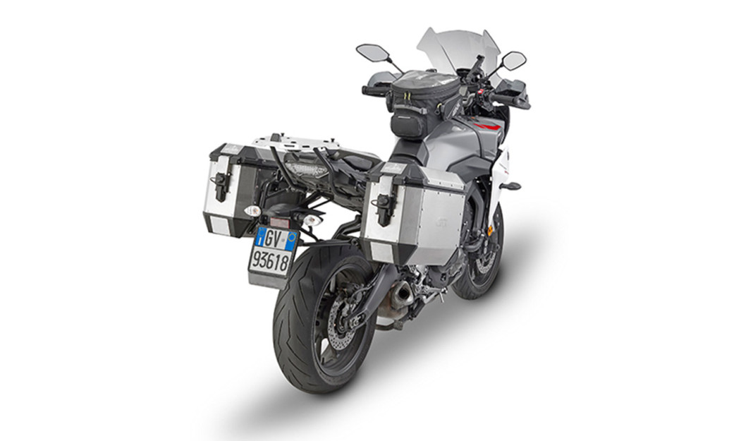 ΠΛΑΪΝΕΣ ΒΑΛΙΤΣΕΣ ΜΗΧΑΝΗΣ ΑΛΟΥΜΙΝΙΟΥ GIVI ALASKA TRΕKKER 36LT MONOKEY ΑΣΗΜΙ